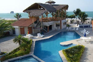 a superior hotel in Atacames on the Ecuadorian coast