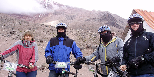 mountain biking in the andes with a professional company ensures your safety