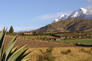 explore the Andes Mountains in Ecuador traveling down the Ruta de los Volcanes