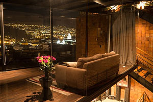 the hotel gardenia in the historic quarter of Quito