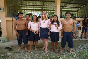 study abroad program in the Ecuadorian Amazon for international students learning Spanish and conservation